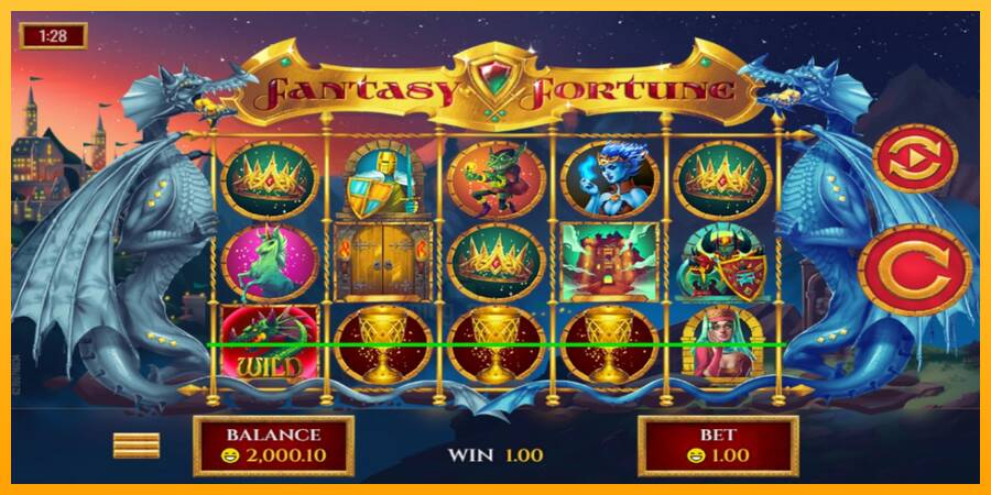 Fantasy Fortune gaming machine for money, picture 1