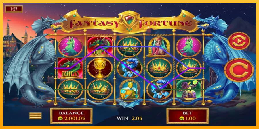 Fantasy Fortune gaming machine for money, picture 2