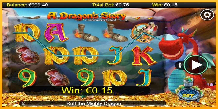 A Dragon’s Story gaming machine for money, picture 1