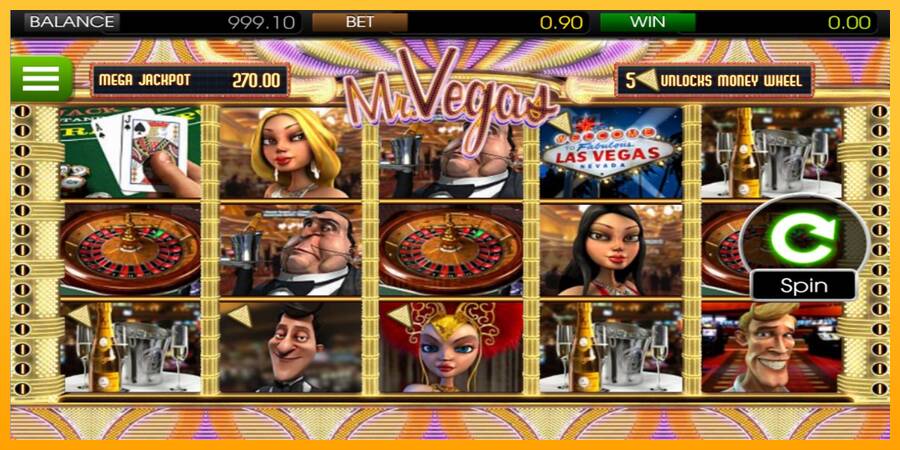 Mr. Vegas gaming machine for money, picture 1