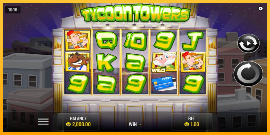 Tycoon Towers gaming machine for money, picture 2