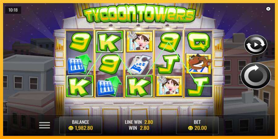 Tycoon Towers gaming machine for money, picture 3