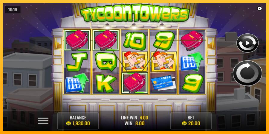 Tycoon Towers gaming machine for money, picture 4