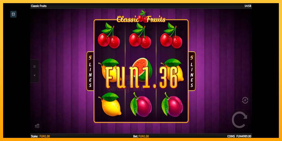 Classic Fruit gaming machine for money, picture 3