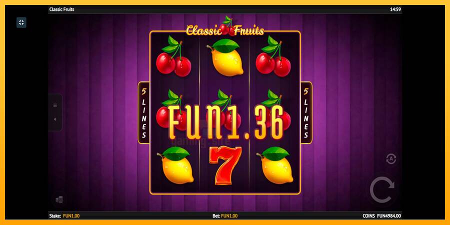 Classic Fruit gaming machine for money, picture 4