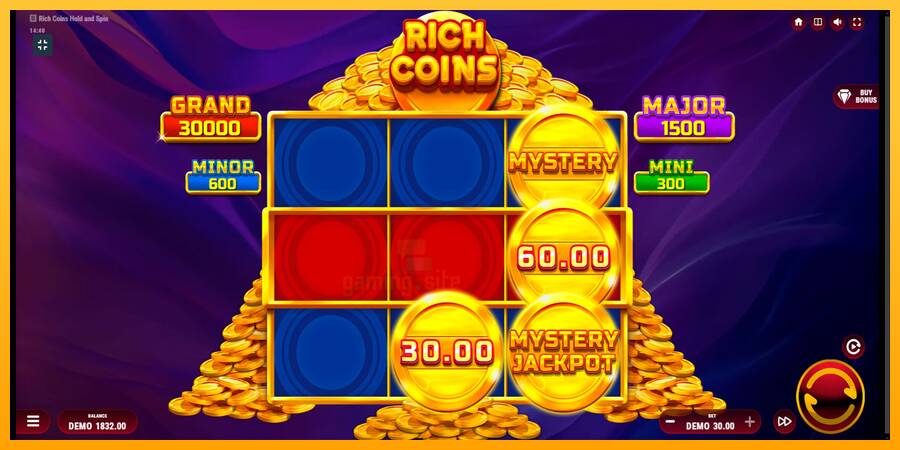 Rich Coins Hold and Spin gaming machine for money, picture 5