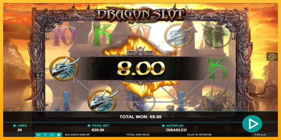 Dragon Slot gaming machine for money, picture 3