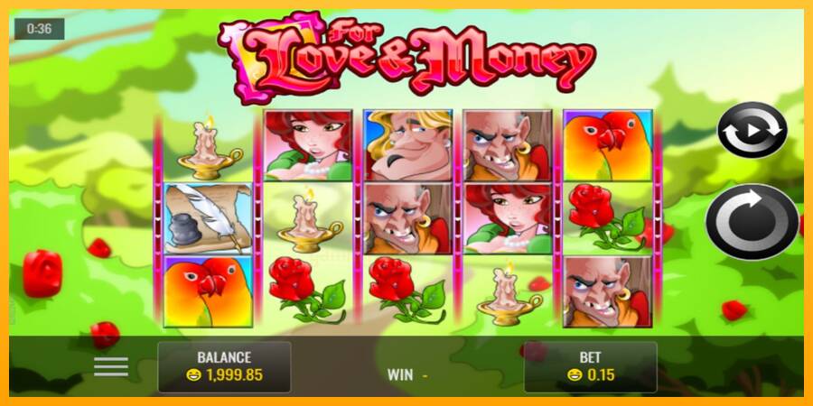 For Love and Money gaming machine for money, picture 1