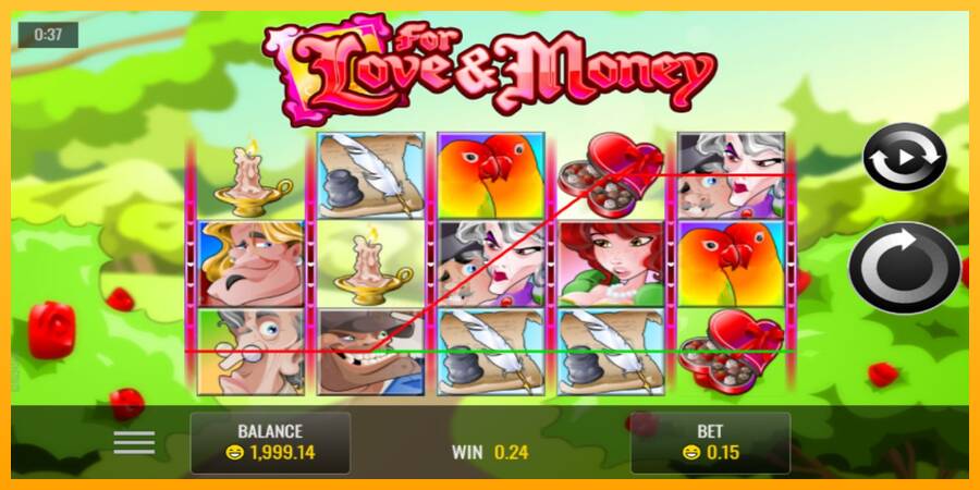 For Love and Money gaming machine for money, picture 2