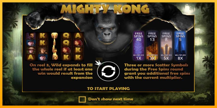 Mighty Kong gaming machine for money, picture 1