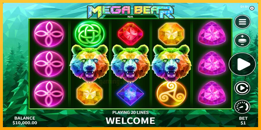 Mega Bear gaming machine for money, picture 2