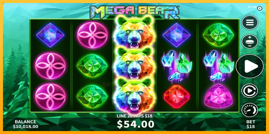 Mega Bear gaming machine for money, picture 3