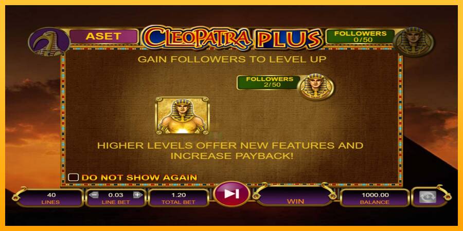 Cleopatra Plus gaming machine for money, picture 1