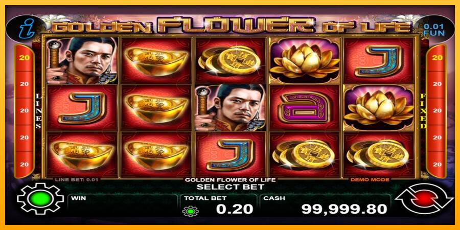 Golden Flower of Life gaming machine for money, picture 1