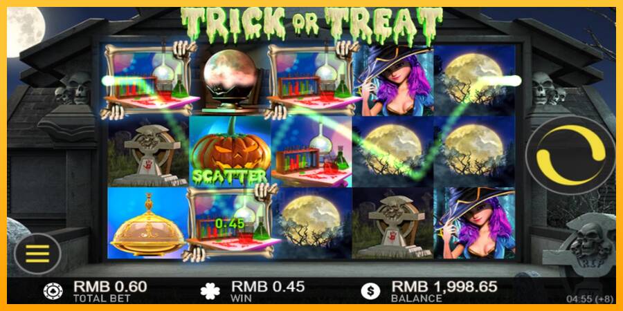 Trick or Treats gaming machine for money, picture 2