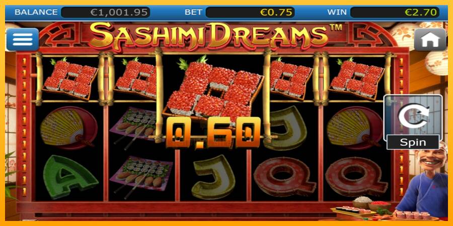 Sashimi Dreams gaming machine for money, picture 2