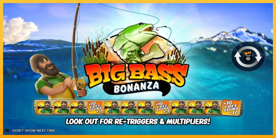 Big Bass Bonanza gaming machine for money, picture 1