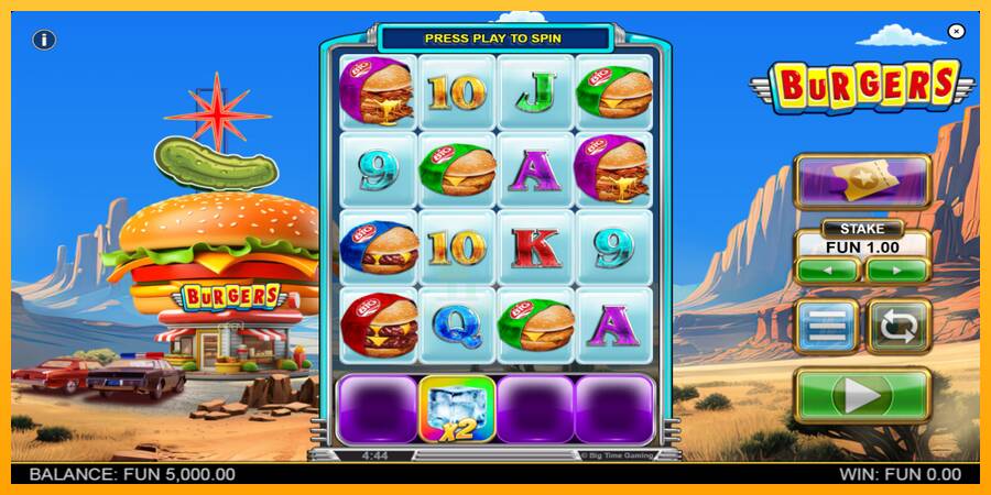 Burgers gaming machine for money, picture 2