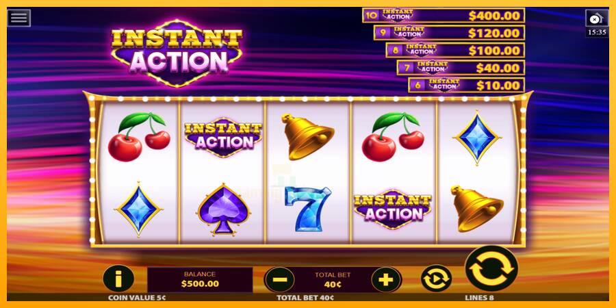 Instant Action gaming machine for money, picture 1