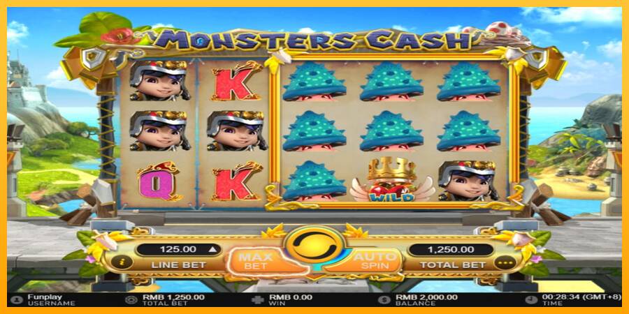 Monsters Cash gaming machine for money, picture 3