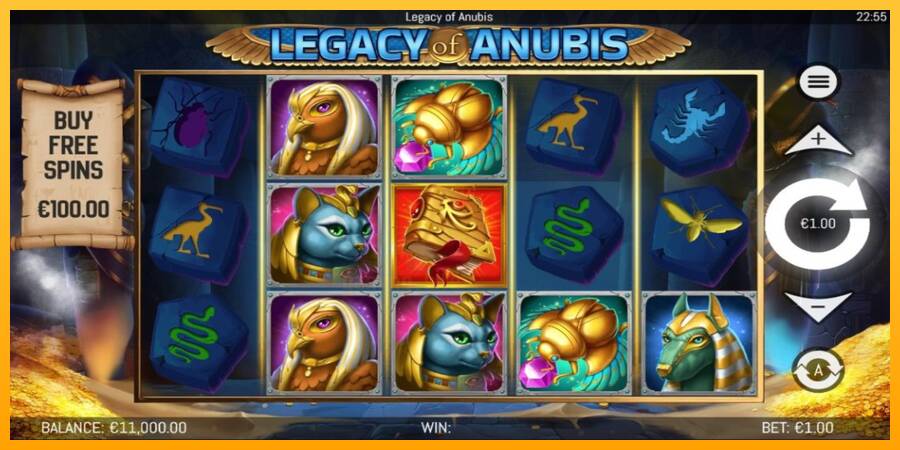 Legacy of Anubis gaming machine for money, picture 2