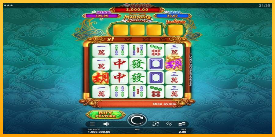 Pong Pong Mahjong Jackpots gaming machine for money, picture 1