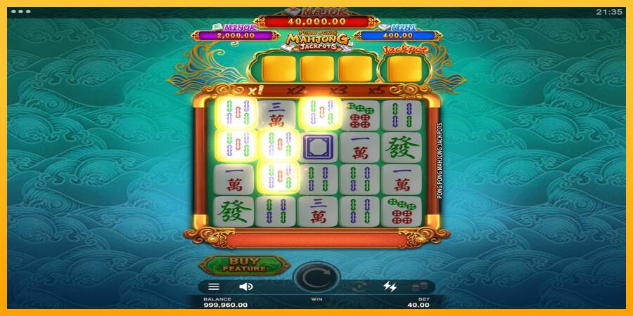 Pong Pong Mahjong Jackpots gaming machine for money, picture 2