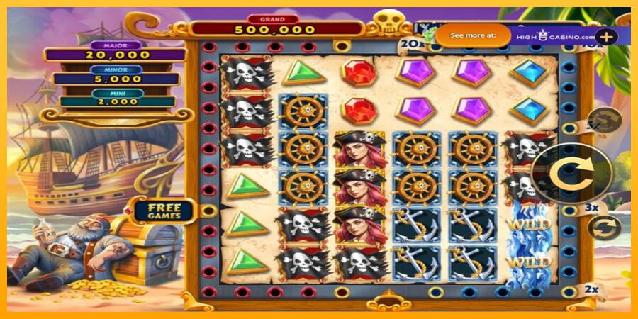 Pirates Prosperity Wild Train gaming machine for money, picture 2