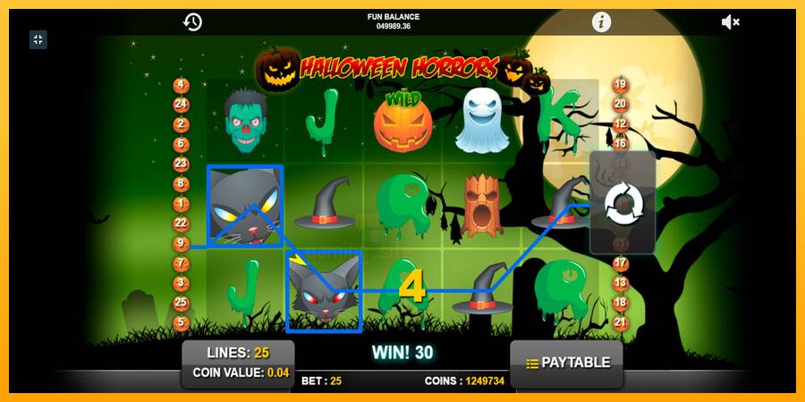 Halloween Horrors gaming machine for money, picture 9