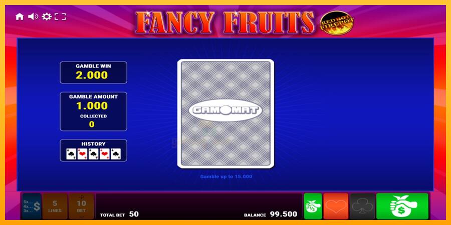 Fancy Fruits Red Hot Firepot gaming machine for money, picture 4