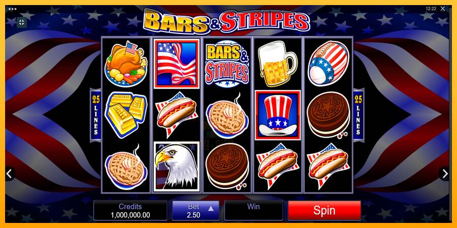 Bars and Stripes gaming machine for money, picture 1