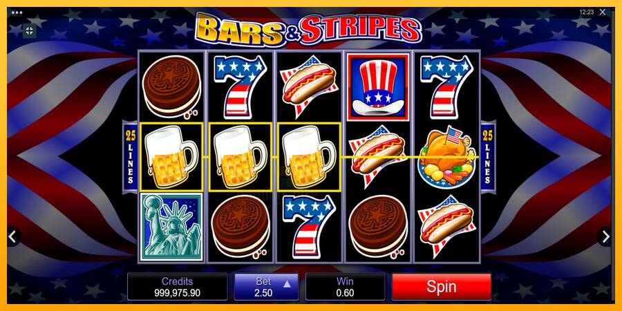 Bars and Stripes gaming machine for money, picture 3