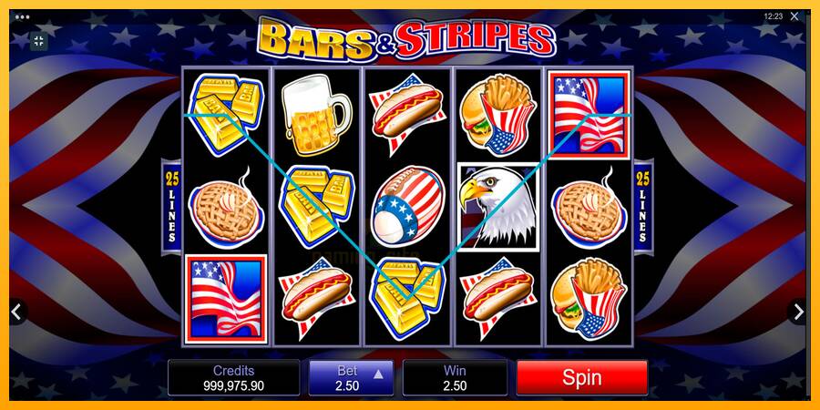 Bars and Stripes gaming machine for money, picture 4