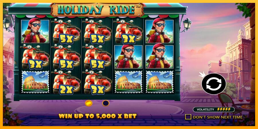 Holiday Ride gaming machine for money, picture 1