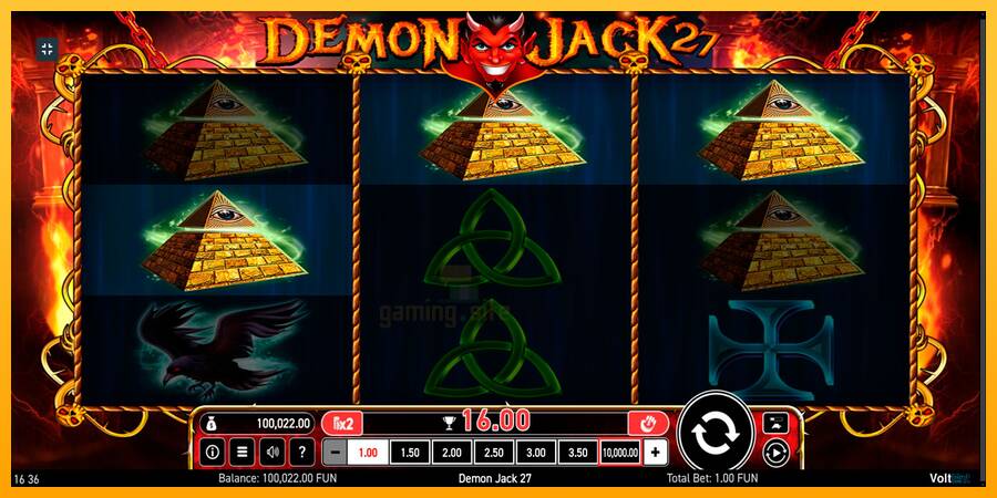 Demon Jack 27 gaming machine for money, picture 5