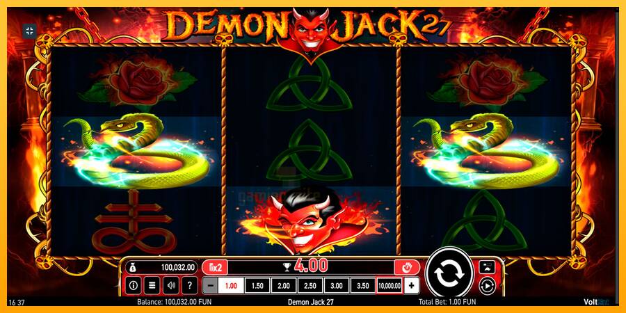 Demon Jack 27 gaming machine for money, picture 6