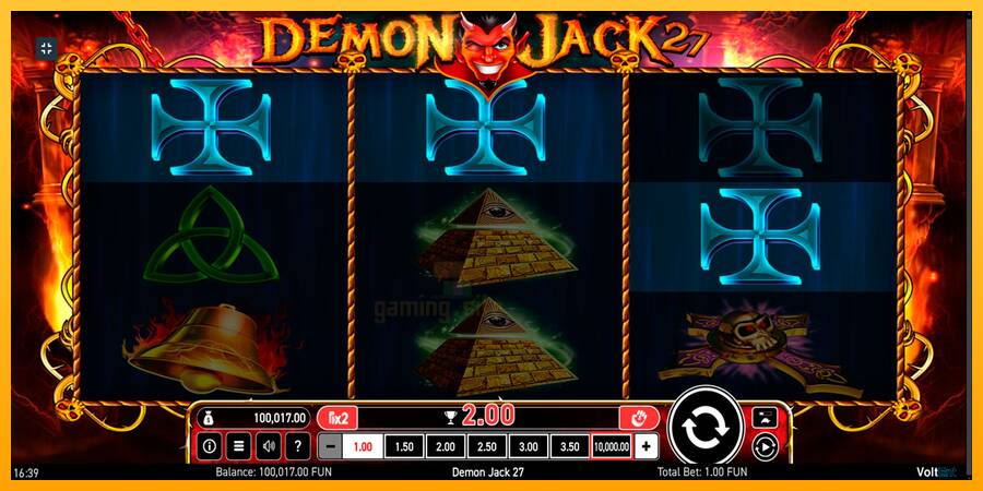 Demon Jack 27 gaming machine for money, picture 8