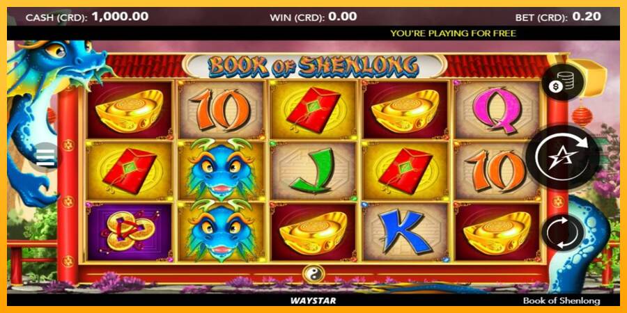 Book of Shenlong gaming machine for money, picture 1