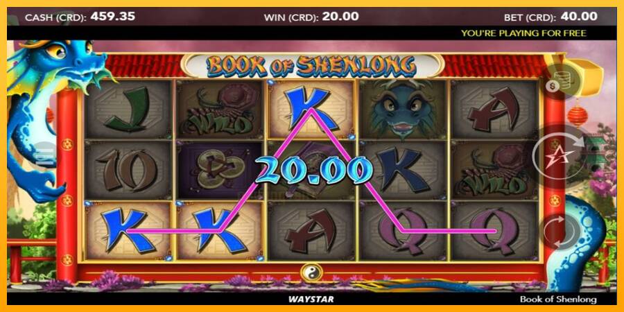 Book of Shenlong gaming machine for money, picture 4