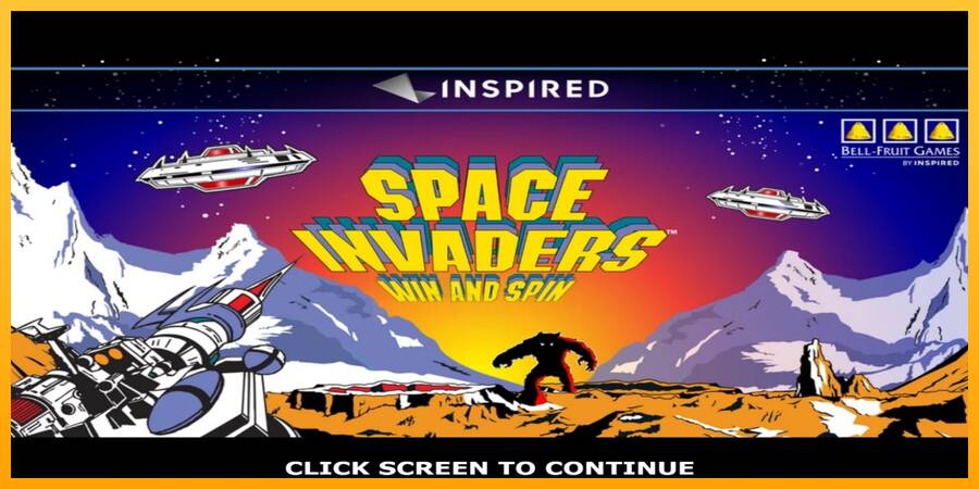 Space Invaders Win and Spin gaming machine for money, picture 1