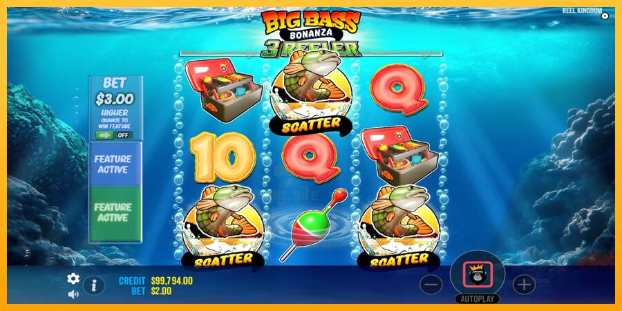 Big Bass Bonanza 3 Reeler gaming machine for money, picture 3