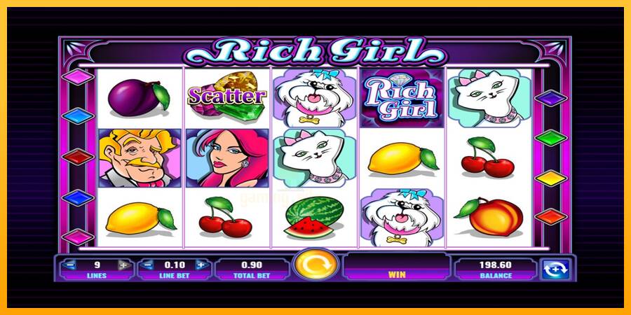 She’s a Rich Girl gaming machine for money, picture 2