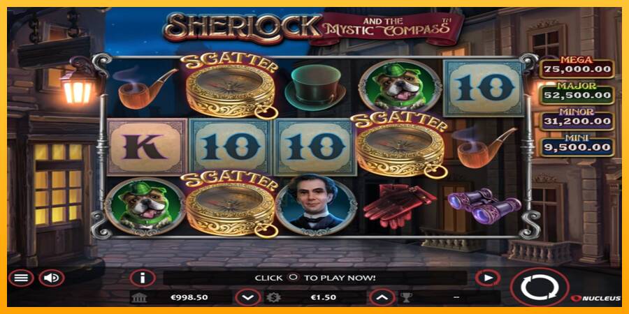 Sherlock and the Mystic Compass gaming machine for money, picture 2