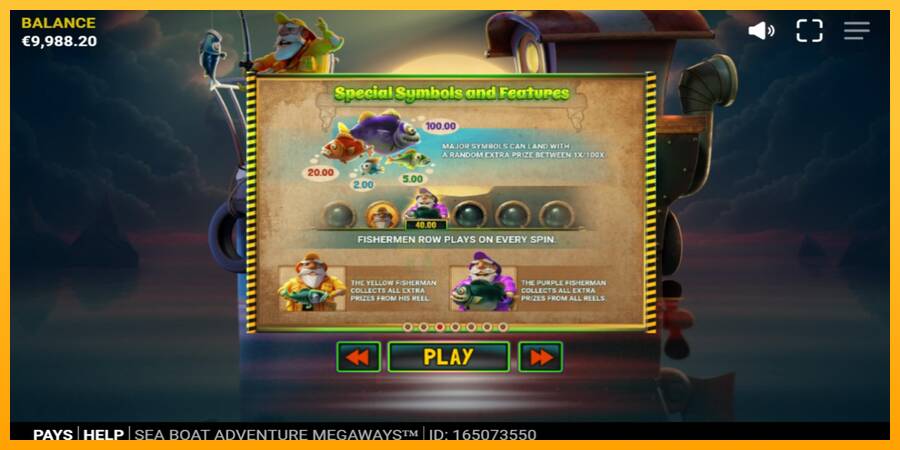 Sea Boat Adventure Megaways gaming machine for money, picture 4