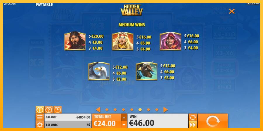 Hidden Valley gaming machine for money, picture 6