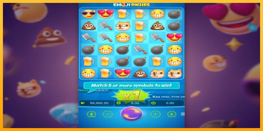 Emoji Riches gaming machine for money, picture 2