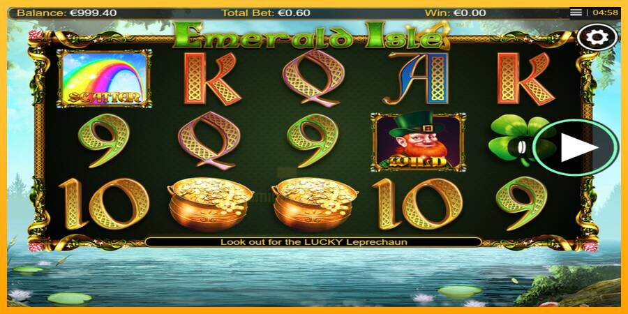 Emerald Isle gaming machine for money, picture 1