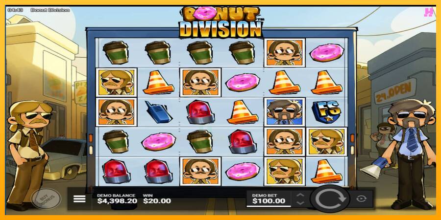 Donut Division gaming machine for money, picture 5