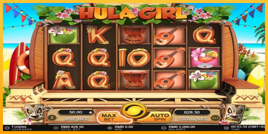 Hula Girl gaming machine for money, picture 2