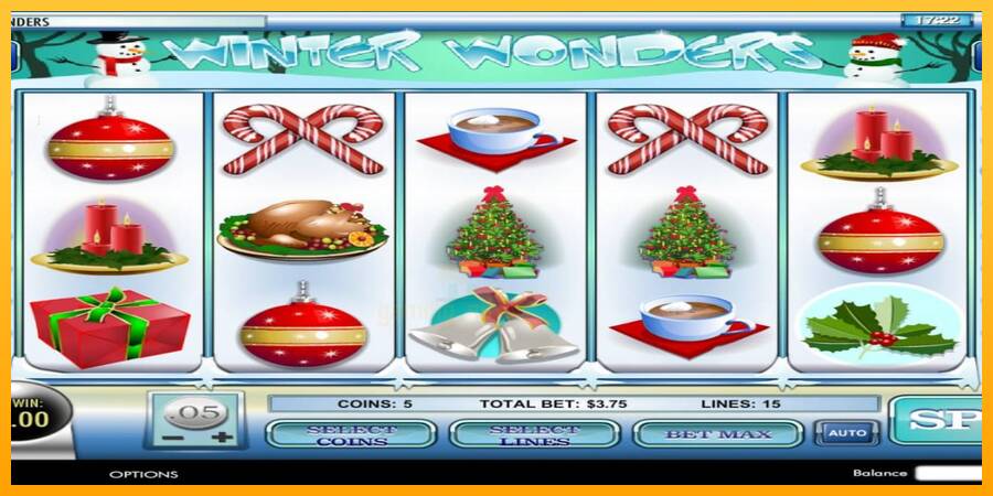 Winter Wonderland gaming machine for money, picture 4